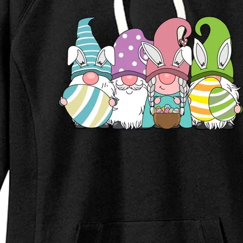 Gnome Easter Egg Hunt Women's Fleece Hoodie