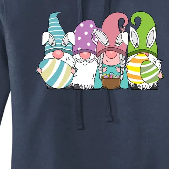 Gnome Easter Egg Hunt Women's Pullover Hoodie