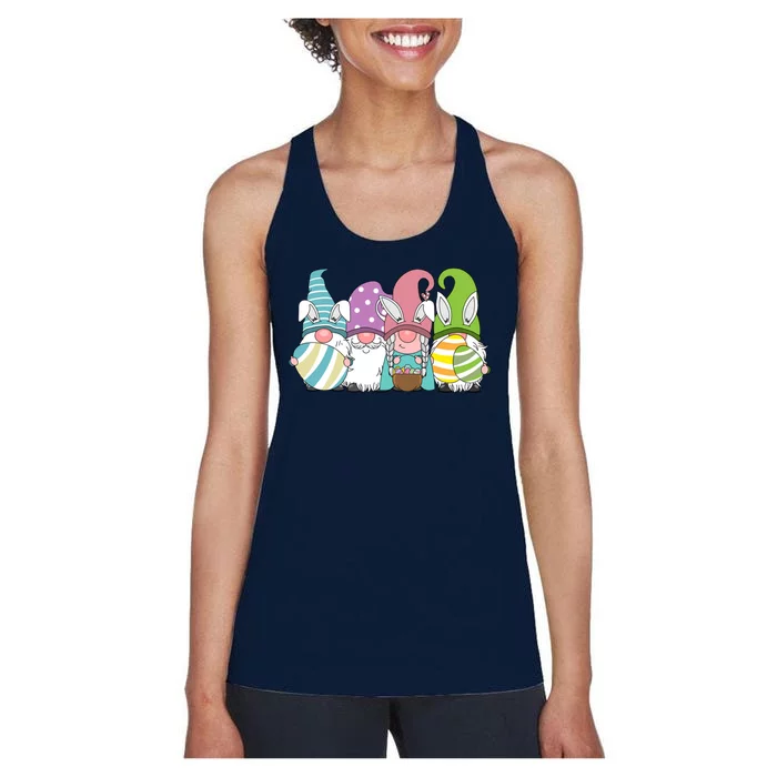 Gnome Easter Egg Hunt Women's Racerback Tank