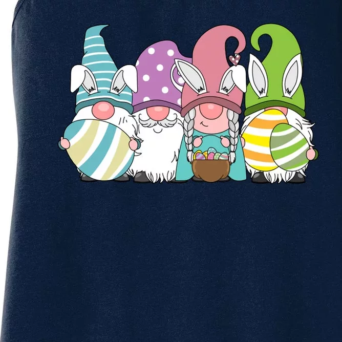 Gnome Easter Egg Hunt Women's Racerback Tank