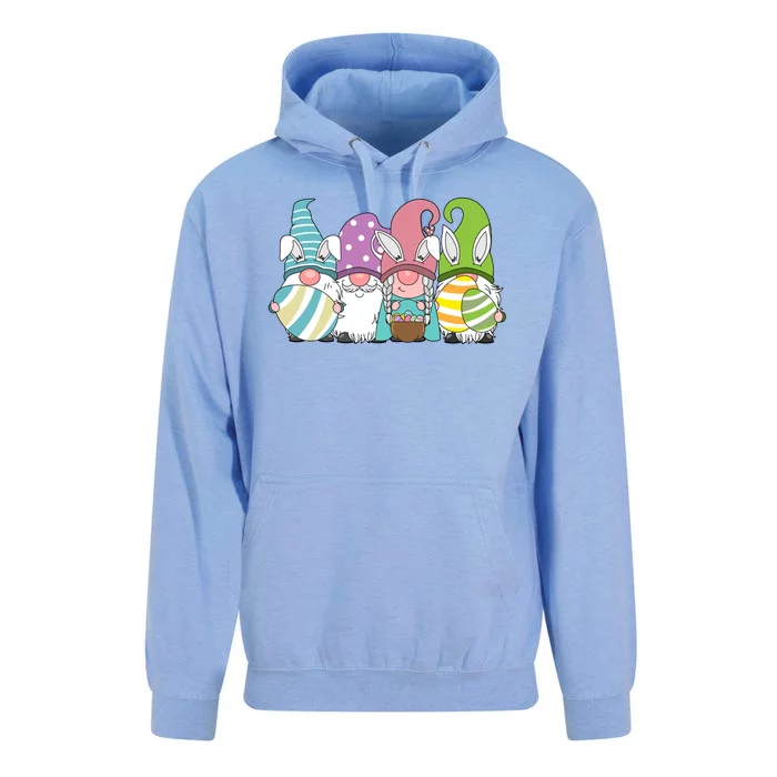 Gnome Easter Egg Hunt Unisex Surf Hoodie