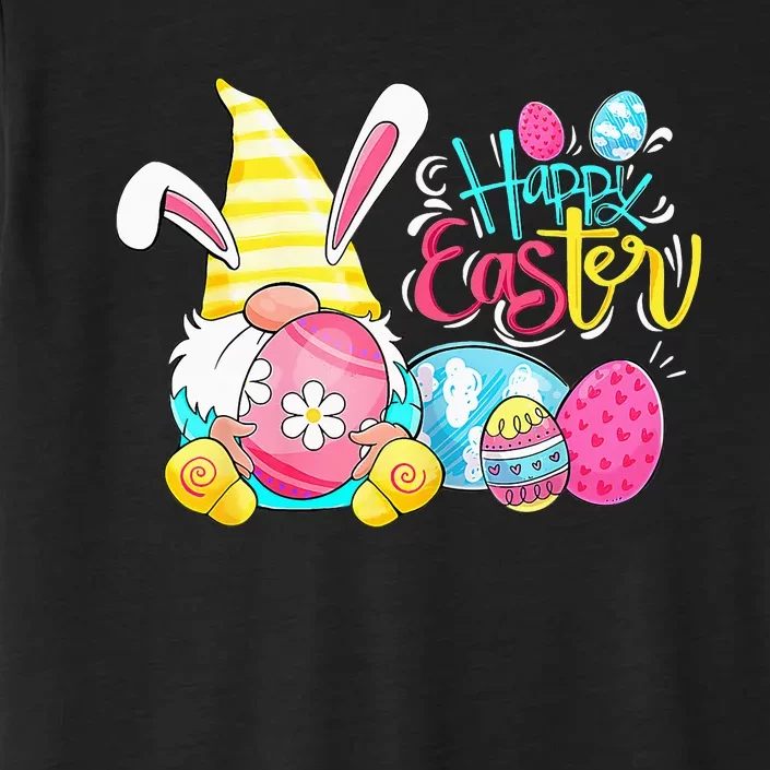 Gnome Easter Egg Hunt Gnomes Bunny Happy Easter Day Gifts ChromaSoft Performance T-Shirt