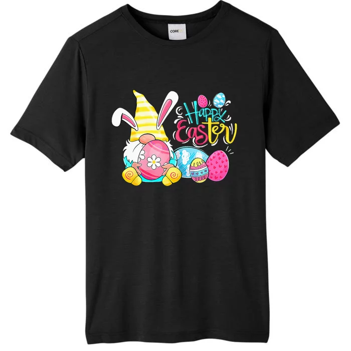 Gnome Easter Egg Hunt Gnomes Bunny Happy Easter Day Gifts ChromaSoft Performance T-Shirt