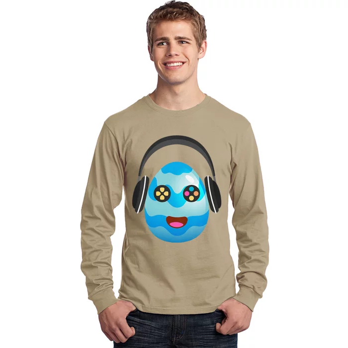 Gamer Egg Easter Day Cute Videogame Controller Gaming Long Sleeve Shirt