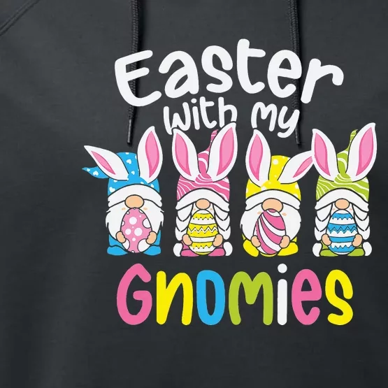 GNOME EASTER  Easter Outfit Easter Performance Fleece Hoodie