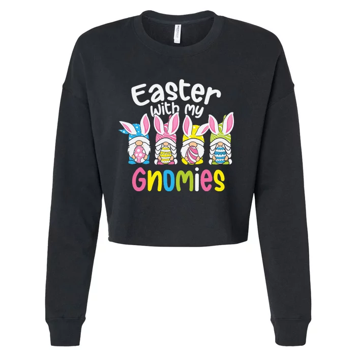 GNOME EASTER  Easter Outfit Easter Cropped Pullover Crew