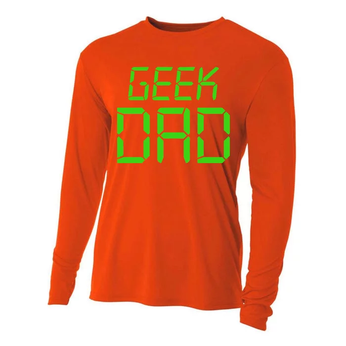 Geek Dad Cooling Performance Long Sleeve Crew