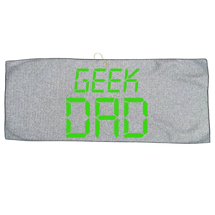 Geek Dad Large Microfiber Waffle Golf Towel