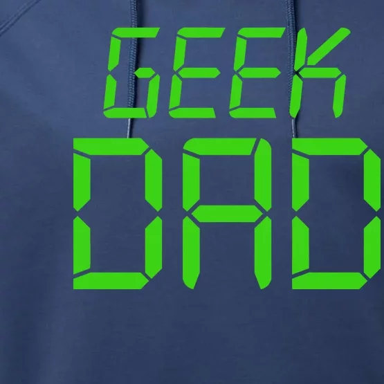 Geek Dad Performance Fleece Hoodie