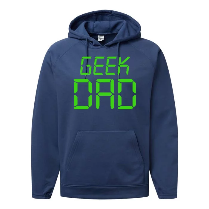 Geek Dad Performance Fleece Hoodie