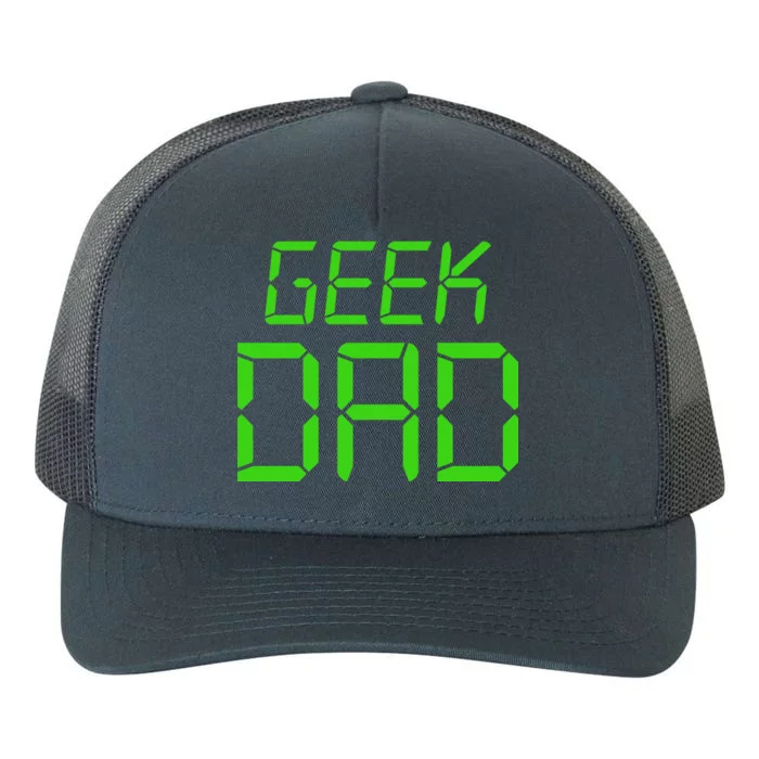 Geek Dad Yupoong Adult 5-Panel Trucker Hat