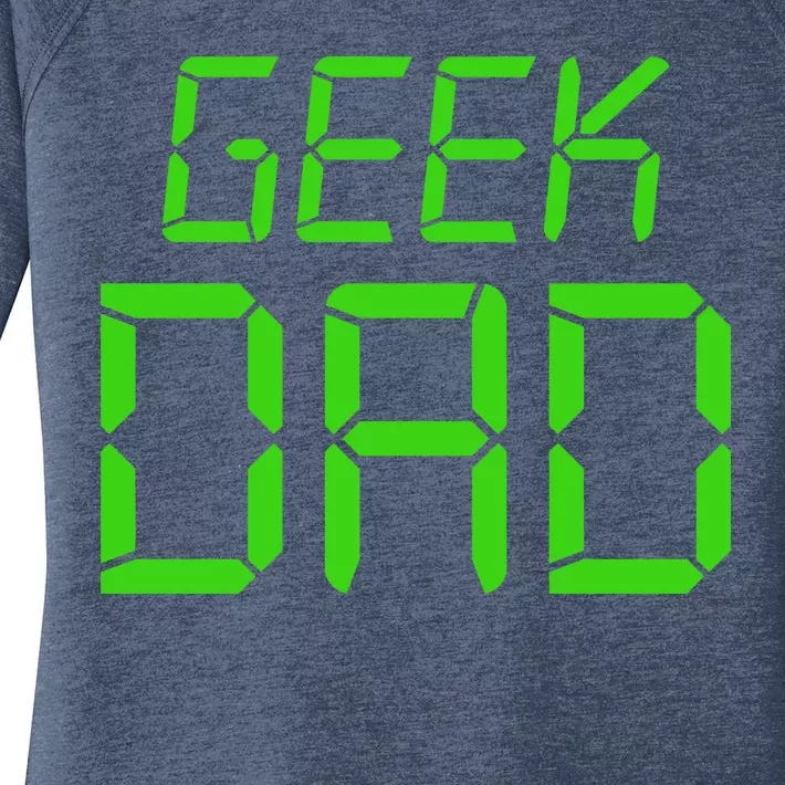 Geek Dad Women's Perfect Tri Tunic Long Sleeve Shirt