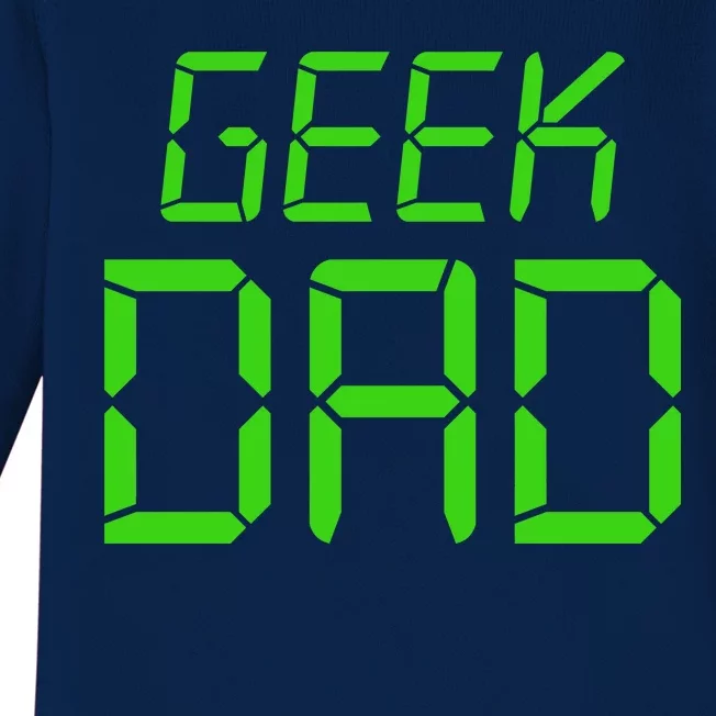 Geek Dad Baby Long Sleeve Bodysuit