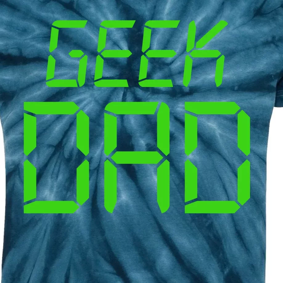 Geek Dad Kids Tie-Dye T-Shirt