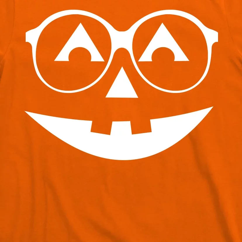 Geeky Pumpkin Jack O Lantern T-Shirt