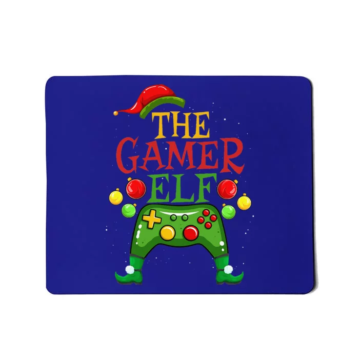 Gamer ELF Family Matching Christmas Funny Gaming Pajama PJ Gift Mousepad