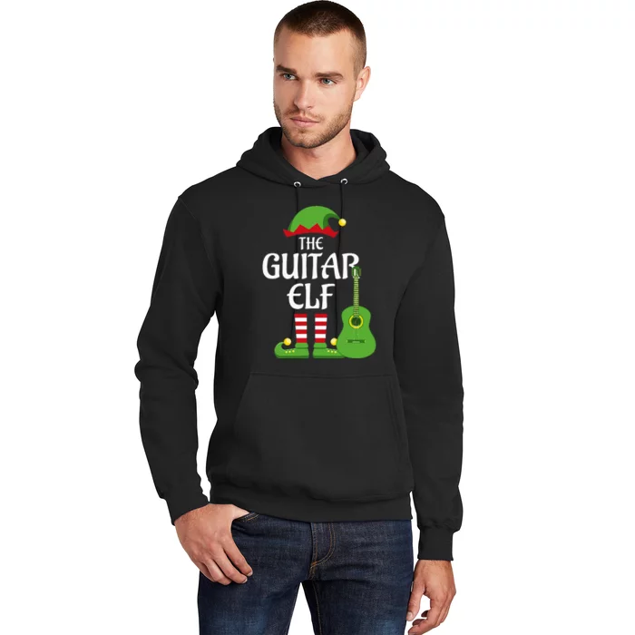 Guitar Elf Family Matching Group Christmas Hoodie