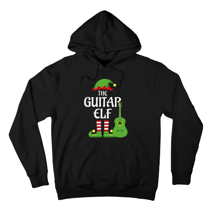 Guitar Elf Family Matching Group Christmas Tall Hoodie