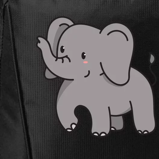 Grey Elephant For Elephant Fans And Mammoth Friends Gift City Backpack