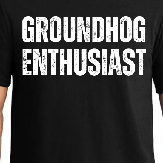 Groundhog Enthusiast Pajama Set