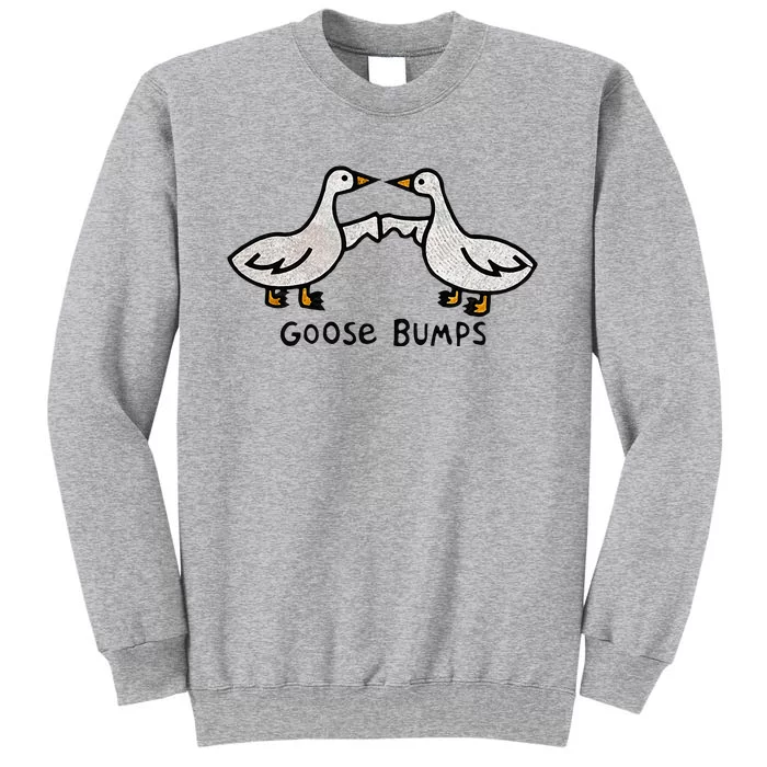 Goose Embroidered Goose Bumps Silly Goose Tall Sweatshirt