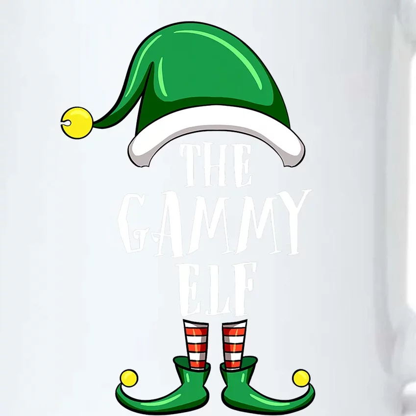 Gammy Elf Group Matching Family Christmas Funny Black Color Changing Mug