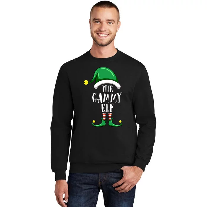 Gammy Elf Group Matching Family Christmas Funny Sweatshirt