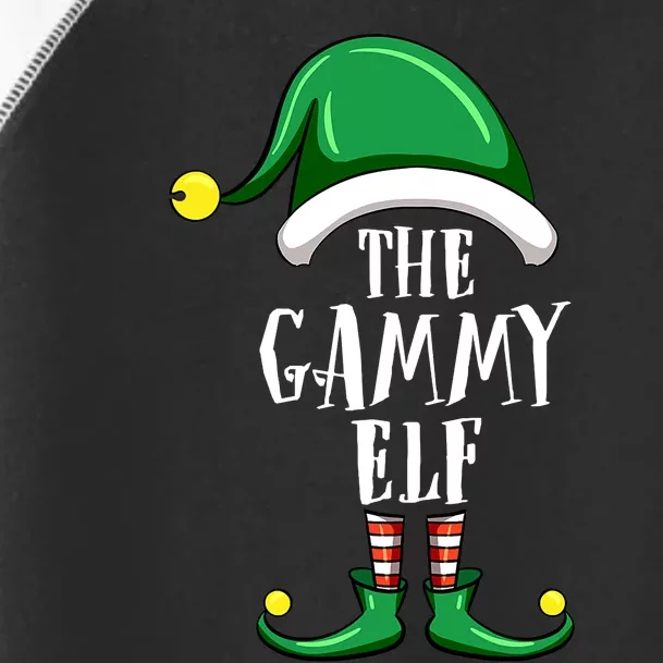 Gammy Elf Group Matching Family Christmas Funny Toddler Fine Jersey T-Shirt