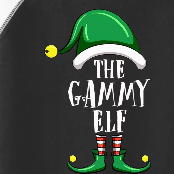 Gammy Elf Group Matching Family Christmas Funny Toddler Fine Jersey T-Shirt