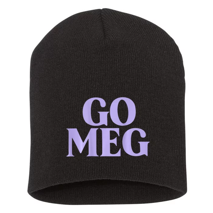 Get Em Glo Go Meg Short Acrylic Beanie