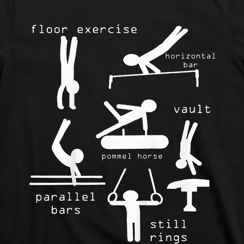 Gymnastics Events T-Shirt