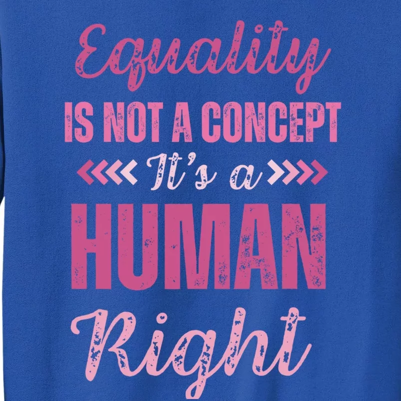 Gender Equality Hu Rights Sexism Awareness Gift Tall Sweatshirt