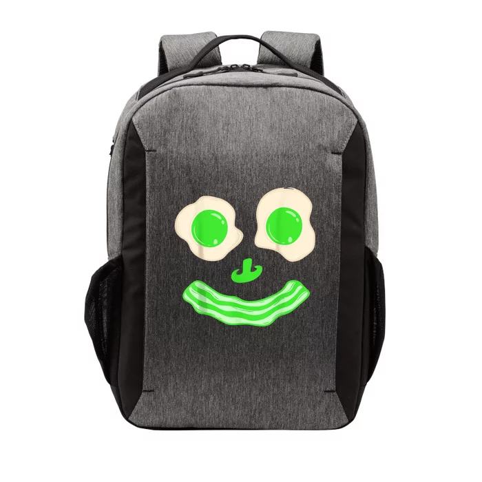 Green Eggs Ham Smile Face Brunch Breakfast Costume Vector Backpack