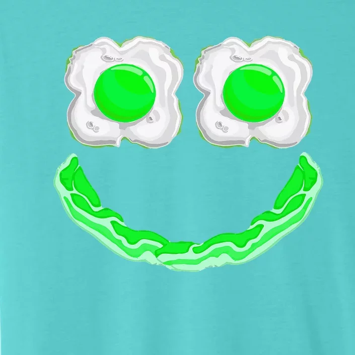 Green Eggs Ham Smile Face Brunch Breakfast ChromaSoft Performance T-Shirt