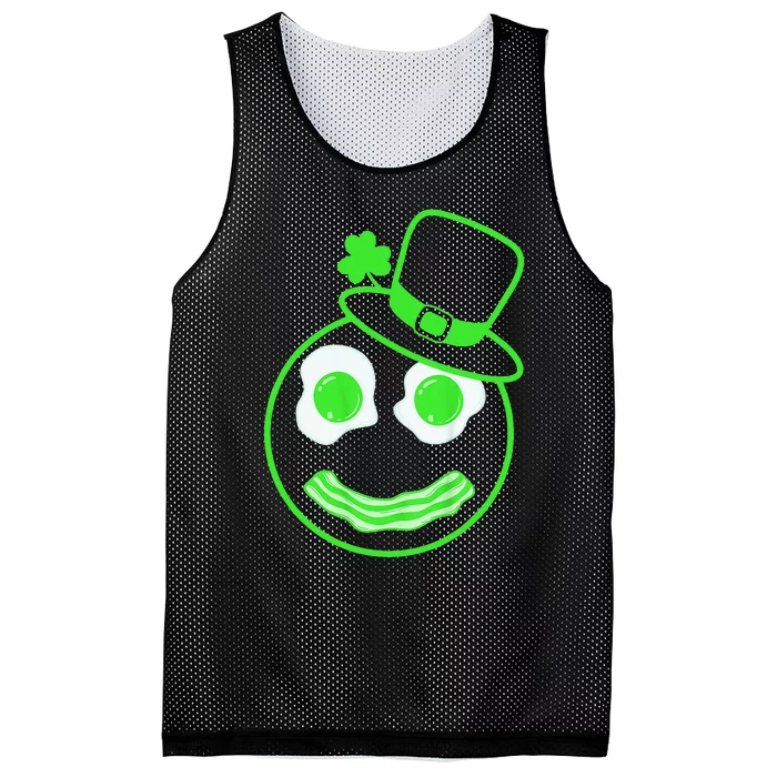 Green Eggs Ham Smile Face Brunch Breakfast Costume Mesh Reversible Basketball Jersey Tank