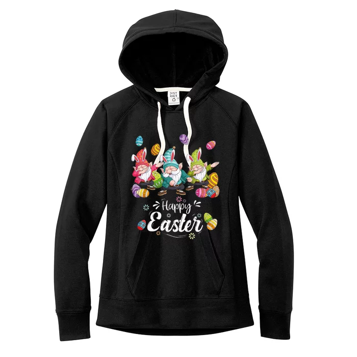 Gnome Easter  Happy Easter Outfit Easter Women's Fleece Hoodie