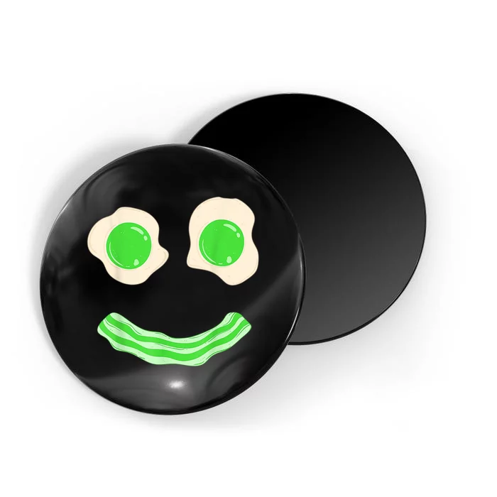 Green Eggs Ham Smile Face St Patrick's Day Magnet