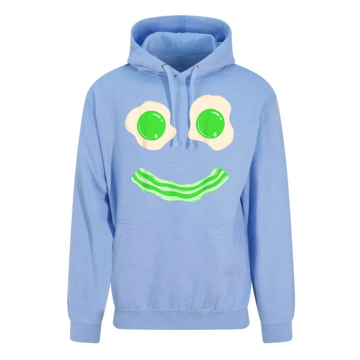 Green Eggs Ham Smile Face St Patrick's Day Unisex Surf Hoodie