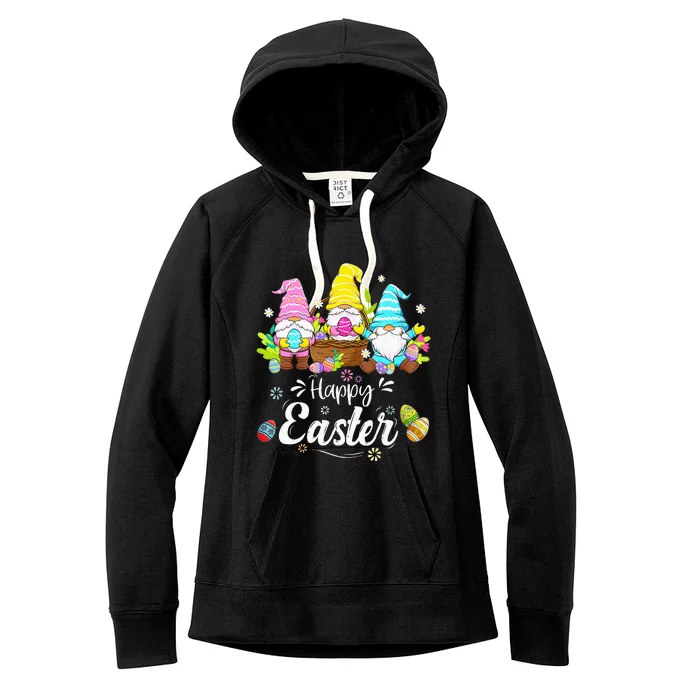 Gnome Easter  Happy Easter Outfit Easter Women's Fleece Hoodie