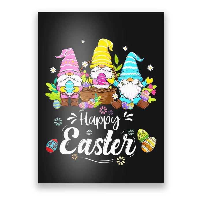 Gnome Easter  Happy Easter Outfit Easter Poster