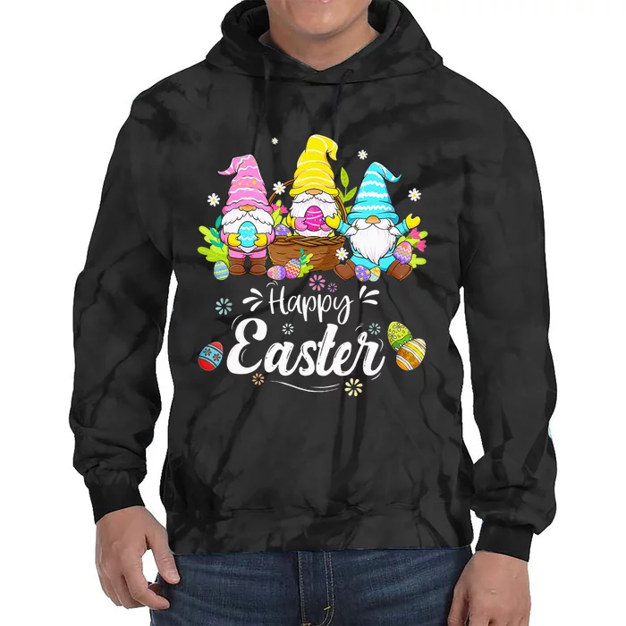 Gnome Easter  Happy Easter Outfit Easter Tie Dye Hoodie