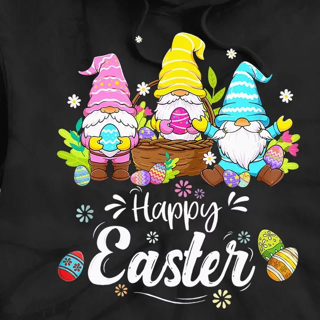 Gnome Easter  Happy Easter Outfit Easter Tie Dye Hoodie