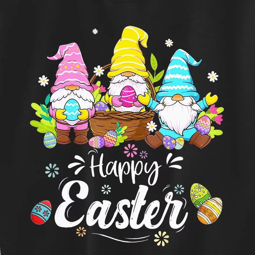 Gnome Easter  Happy Easter Outfit Easter Kids Sweatshirt