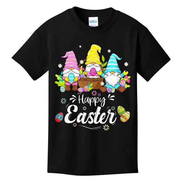 Gnome Easter  Happy Easter Outfit Easter Kids T-Shirt