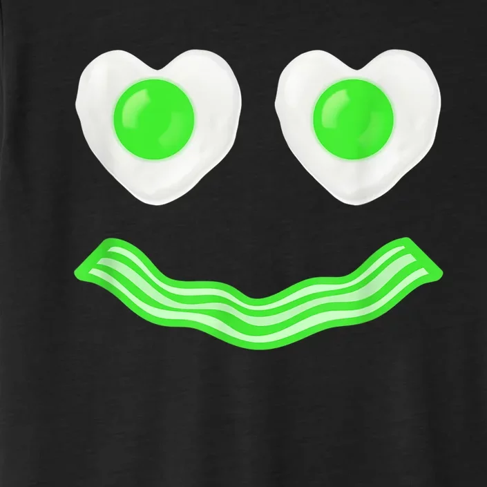 Green Eggs Ham Smile Face Brunch Breakfast Costume ChromaSoft Performance T-Shirt