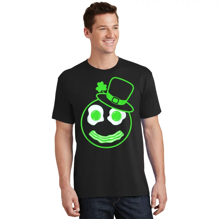 Green Eggs Ham Smile Face Brunch Breakfast Costume T-Shirt