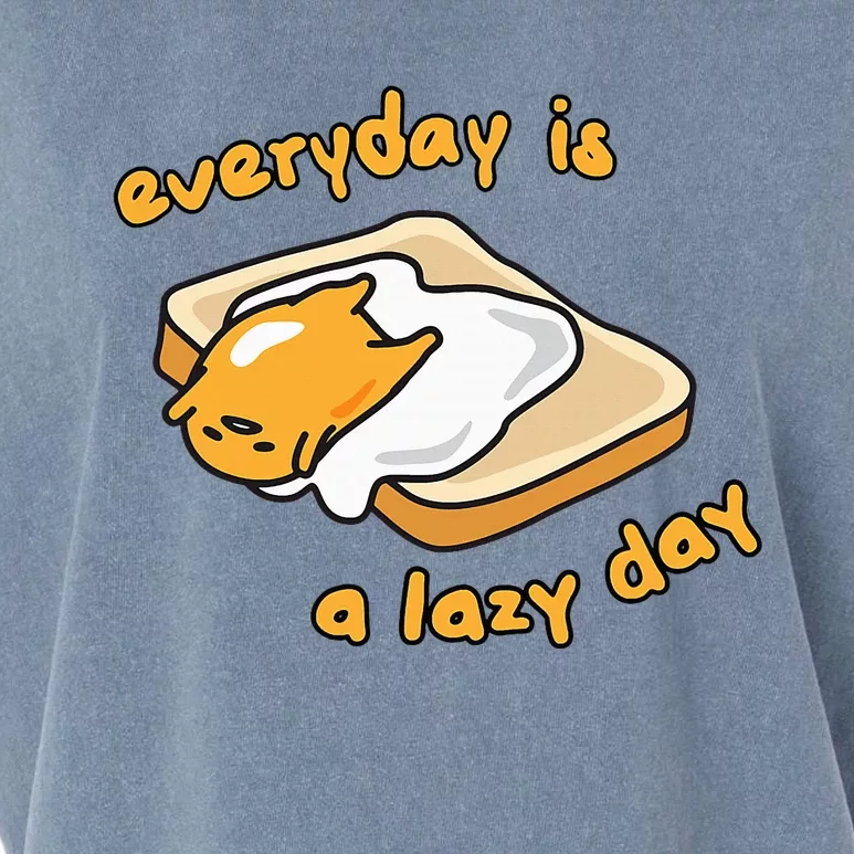 Gudetama Everyday Is A Lazy Day Garment-Dyed Women's Muscle Tee