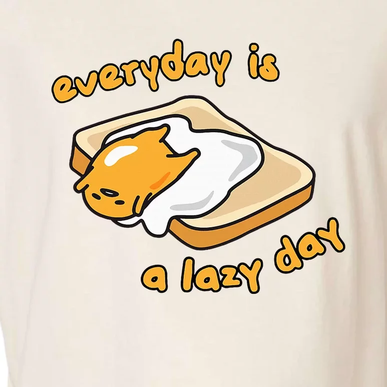 Gudetama Everyday Is A Lazy Day Garment-Dyed Women's Muscle Tee