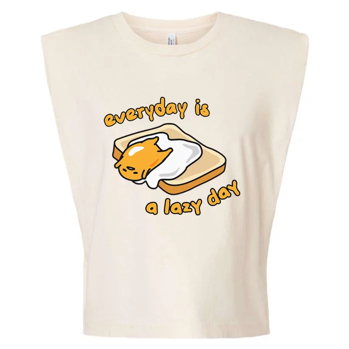 Gudetama Everyday Is A Lazy Day Garment-Dyed Women's Muscle Tee