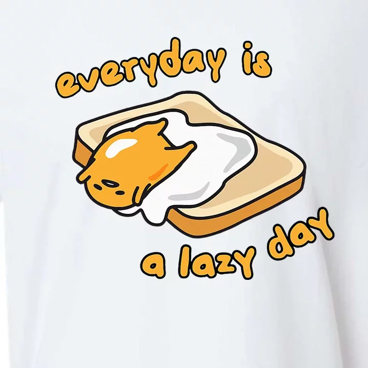 Gudetama Everyday Is A Lazy Day Sueded Cloud Jersey T-Shirt